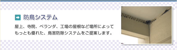 防鳥システム