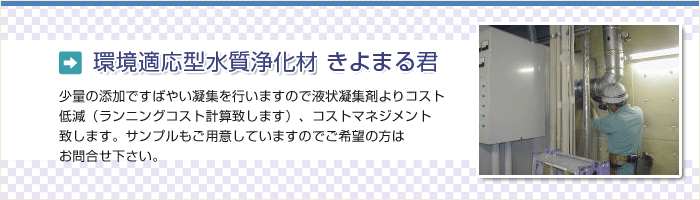 環境適応型水質浄化剤